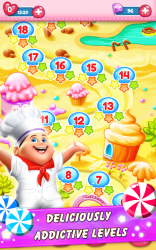 Captura de Pantalla 13 Pastry Jam - Free Matching 3 Game android