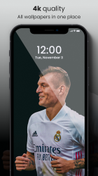 Captura de Pantalla 8 Football Wallpapers 2021 4K HD android