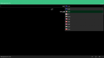 Screenshot 2 Calculadora de cambio de divisa Pro windows