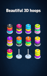 Screenshot 6 Hoop Sort Puzzle: Color Ring android