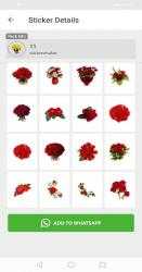 Captura 5 Roses Flowers Stickers for WAStickerApps android
