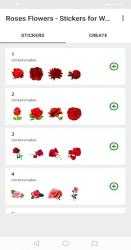Captura 2 Roses Flowers Stickers for WAStickerApps android