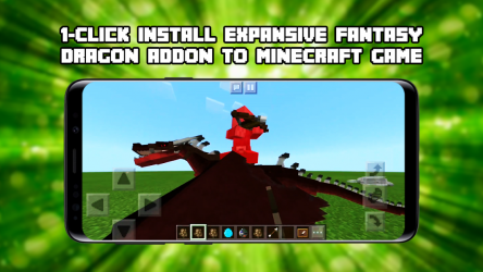 Screenshot 2 Dragon Mod for Minecraft : Expansive Fantasy android