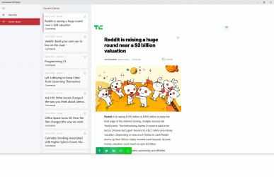 Captura de Pantalla 1 Hacker News RSS Reader windows