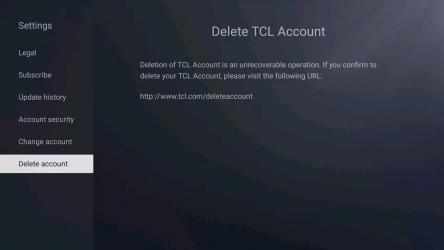 Captura 10 TCL User Center android
