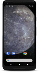 Captura de Pantalla 9 Fondo de pantalla en vivo de la Luna en 3D android