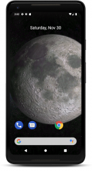 Captura de Pantalla 4 Fondo de pantalla en vivo de la Luna en 3D android