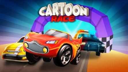 Captura de Pantalla 2 Car Racing 3D: Cartoon windows