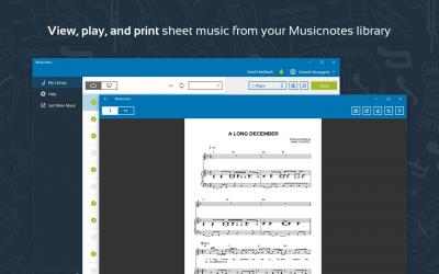 Screenshot 1 Musicnotes Sheet Music Player for Windows 10 windows