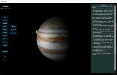 Screenshot 4 Solar System - 3D overview windows