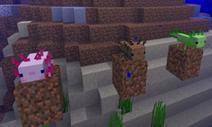 Captura 4 Mod Axolotls para Minecraft PE android