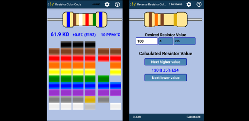 Capture 2 Resistor Color Code android