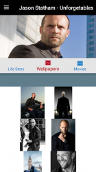 Captura 3 Jason Statham Life Story Movie and Wallpapers android