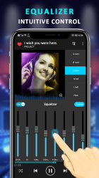 Screenshot 2 Reproductor de Música y EQ Volumen Bajo- KX Música android
