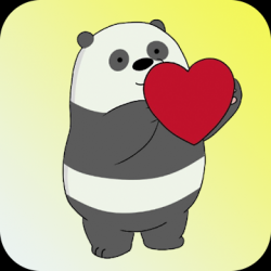 Screenshot 1 Bare Bears Stickers Imut WAStickerApps android