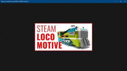 Captura de Pantalla 1 Steam Locomotive for Lego WeDo 2.0 45300 instruction windows
