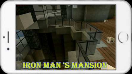 Capture 5 The Iron 's mansion in Minecraft PE android