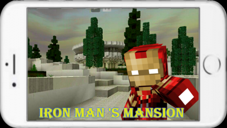 Captura 3 The Iron 's mansion in Minecraft PE android