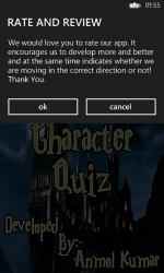 Screenshot 6 The Harry Potter Character Quiz windows