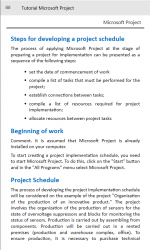 Screenshot 5 Tutorial Microsoft Project for beginners windows