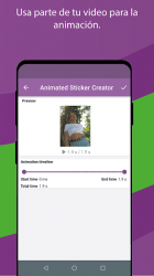 Capture 3 Crear stickers animados android