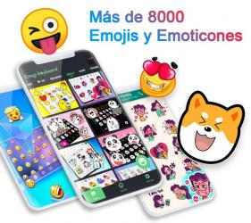 Captura de Pantalla 2 ❤️Teclado Emoji-Emoticones geniales, GIFs,Stickers android