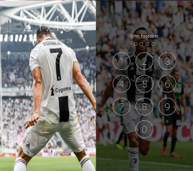 Screenshot 7 Cristiano Ronaldo CR7 Lock Screen android