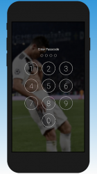 Captura de Pantalla 9 Cristiano Ronaldo CR7 Lock Screen android