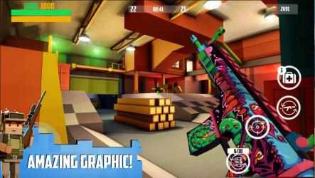 Captura de Pantalla 11 Block Gun: FPS PvP War - Online Gun Shooting Games android