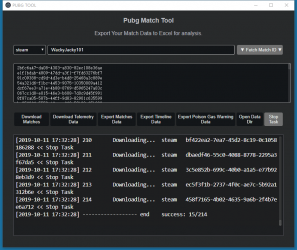 Captura de Pantalla 1 Analyze your PUBG match data with excel - PUBG Match Tool windows