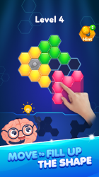 Captura 14 Hexa Block: Tangram Puzzle android