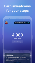 Screenshot 3 Sweatcoin: cuenta pasos, recompensas por caminar android