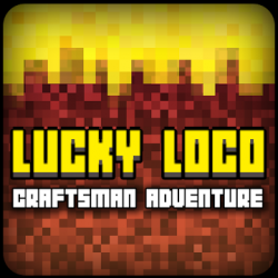 Screenshot 1 Lucky Loco Craftsman Adventure Pocket Edition android