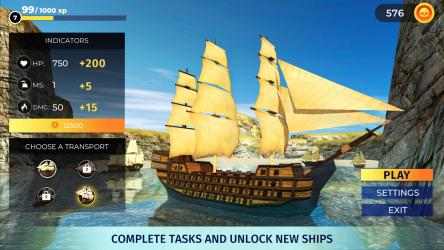 Captura de Pantalla 5 Pirate Ship Sim - Sea Battle and Ship Shooter windows