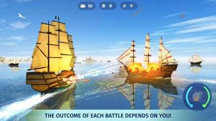 Captura de Pantalla 4 Pirate Ship Sim - Sea Battle and Ship Shooter windows