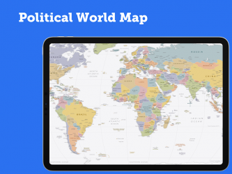 Captura de Pantalla 6 World Map 2021 FREE android