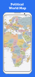 Captura 2 World Map 2021 FREE android