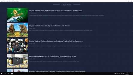 Captura de Pantalla 2 Bitcoin Price Monitor - BTC Price, Charts & News windows