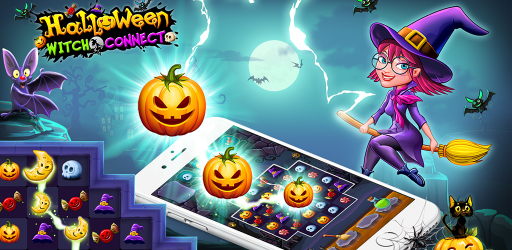 Imágen 2 Halloween Witch Connect - Halloween games android