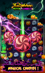 Screenshot 10 Halloween Witch Connect - Halloween games android