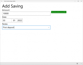 Imágen 5 Save money savings tracker - Piggy bank, money savings plan windows