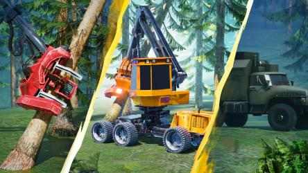 Capture 1 Forest Harvester - Simulador de Tractor Farm: Juego de coches de la granja y de conducir transporte windows