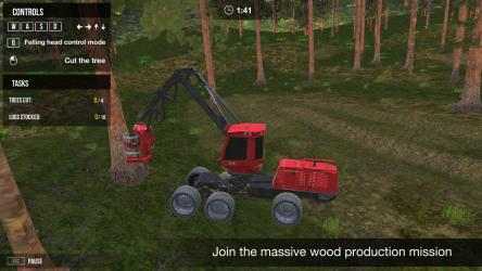 Screenshot 4 Forest Harvester - Simulador de Tractor Farm: Juego de coches de la granja y de conducir transporte windows