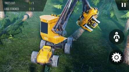 Screenshot 2 Forest Harvester - Simulador de Tractor Farm: Juego de coches de la granja y de conducir transporte windows