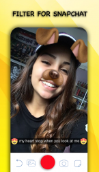 Captura 12 Filter for snapchat - Snap Cat Face Camera android