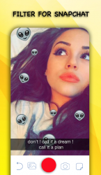 Captura de Pantalla 8 Filter for snapchat - Snap Cat Face Camera android