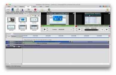 Screenshot 2 VideoPad Free Video Editor and Movie Maker for Mac mac