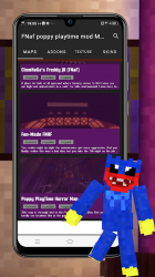 Imágen 4 FNaf poppy playtime mod MCPE android