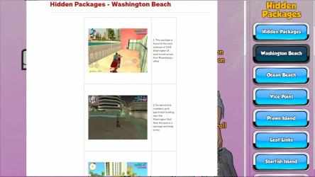 Screenshot 2 GTA Vice City GuideBook windows