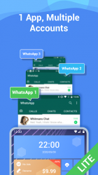 Screenshot 5 2Space Lite: 2 accounts for 2 WhatsApp android